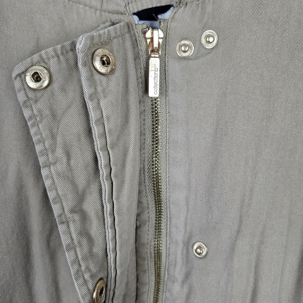 Collection B Women's Utility Jacket in Light Brown - Picture 9 of 14